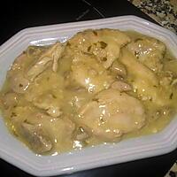 recette POLLO AL AJILLO (POULET A L´AIL)