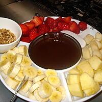 recette FONDUE AU CHOCOLAT