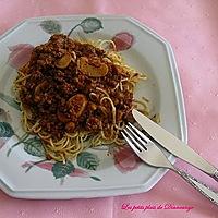 recette Sauce spaghetti à la viande
