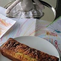 recette cake moelleux saveur d'enfance!!(pomme-raisin)