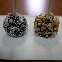 recette CAKE POPS MADELEINE / CHOCO