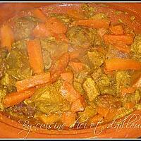 recette Tajine de veau aux carottes & miel