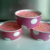 recette Mousse à la cerise