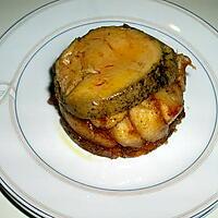 recette Tatin de foie gras