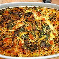 recette clafoutis tomate,chevre,basilic