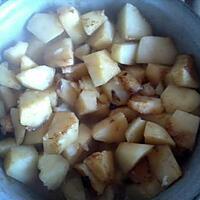 recette Pommes de terre à l'ails ,au jus de bouillon