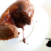 recette Coulants au chocolat caramel