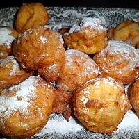 recette aujourd'hui c'est mardi gras, pets de none (beignets)