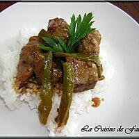 recette Porc gros piments sauce d'huitre