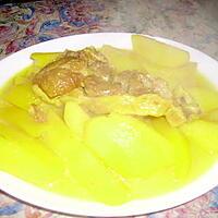 recette pomme de terre (mhamar de tlemcen)