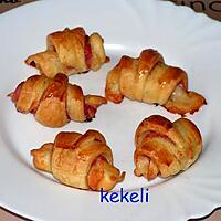 recette Croissant au jambon et emmental