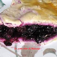 recette Tarte aux bleuets