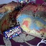 recette cake coloré aux smarties :p