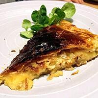 recette Tarte pomme camembert façon soufflé