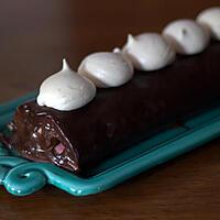 recette Bûche à la framboise