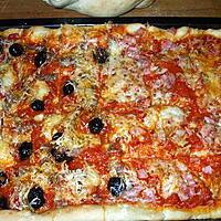 recette Pizza  mixte de la " Nona"....