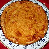 recette Tarte au flan.....parfumée " rhum.... vanille...".