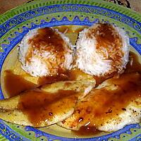 recette filets de poisson sauce aigre-douce