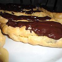 recette ÉCLAIRS PÂTISSIERS AU CHOCOLAT