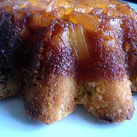 recette Cake renversé à l'Ananas fourré à la Noix de Coco
