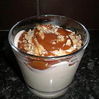 recette sunday caramel(mac fleury,daims,maltesers,M&M'S)