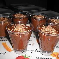 recette Mousse au chocolat au pralin