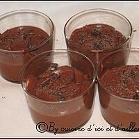 recette Mousse au chocolat corsé de Pierre Hermé