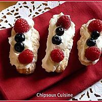 recette Biscuits gourmands aux fruits rouges