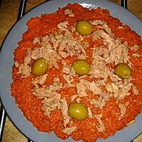 recette salade tunisienne aux carottes ( omek houria)