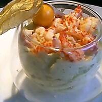 recette espuma de courgette et langoustines