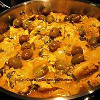 recette Poulet marocain aux olives