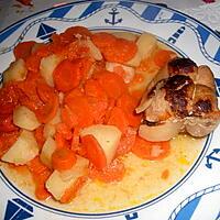 recette Paupiettes de veau aux carottes