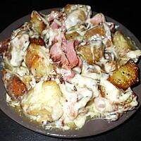 recette " Tartiflette à ma façon..."...