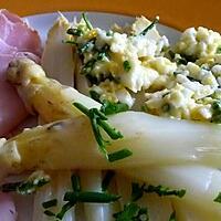 recette Asperges à la Bolzanina