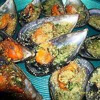 recette moules au beurre d'escargots