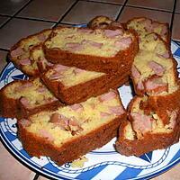 recette Cake au saucisses francfort