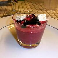 recette verrine betterave rouge