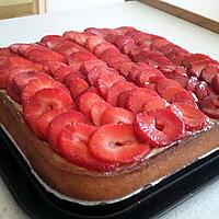 recette Tarte aux fraises "rapide"