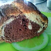 recette Gateau marbre tres chocolate et moelleux a souhait!