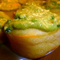 recette Muffins salé de mais, nappage guacamole