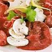 recette Carpaccio de boeuf