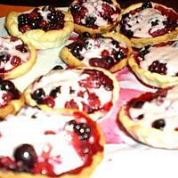 recette Tartelette de fruits rouges au chamalow  !