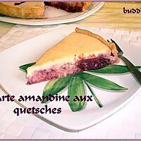 recette Tarte amandine aux quetsches