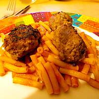 recette Spaghetti aux boulettes de viande