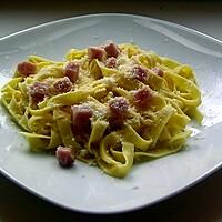 recette tagliatelle à la carbonara