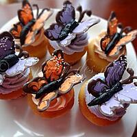 recette Cupcakes Papillons!