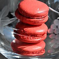 recette Macarons framboise