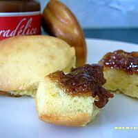 recette madeleines au caramel et beurre salé