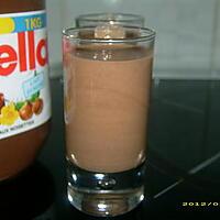 recette crème anglaise au nutella