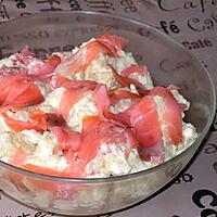 recette Salade de pommes de terre au saumon fumé